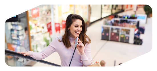 mujer compras