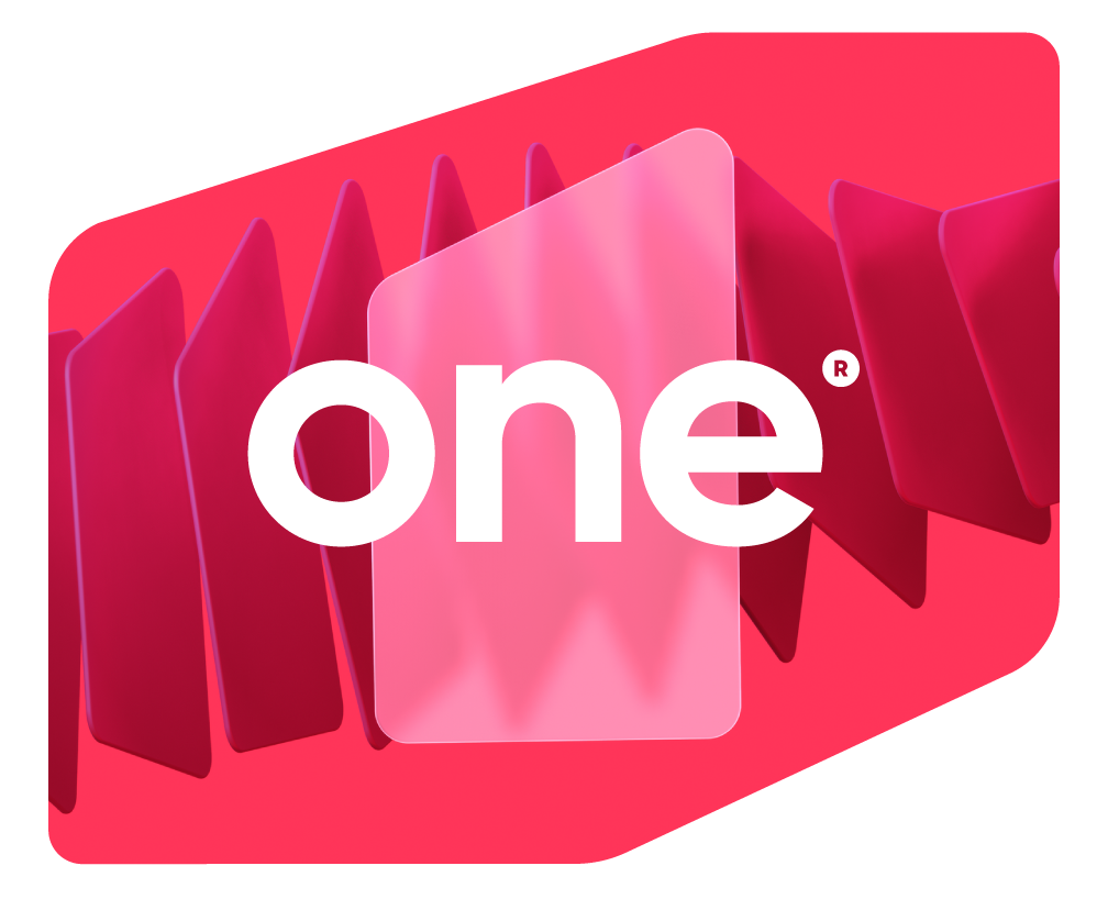 one logo mas tarjetas